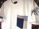 Patchwork Pocket (White)  S/S Tee
