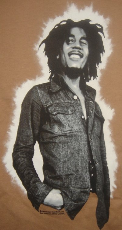 画像1: Zion Rootswear (Rudeboy) Tシャツ BOB MARLEY