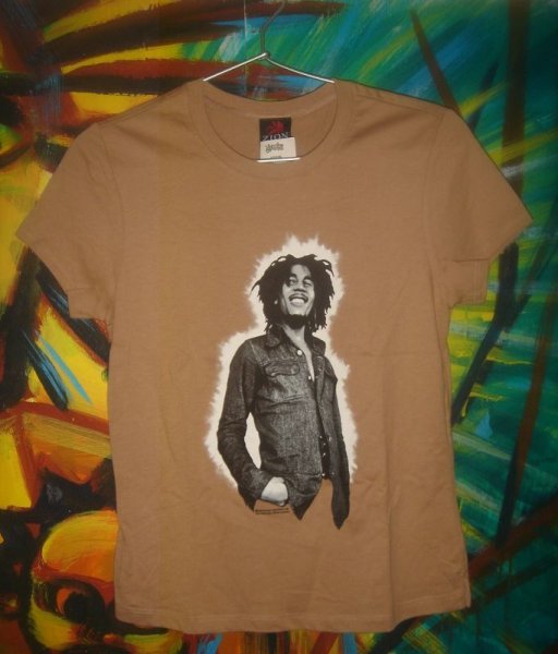 画像1: Zion Rootswear (Rudeboy) Tシャツ BOB MARLEY (1)