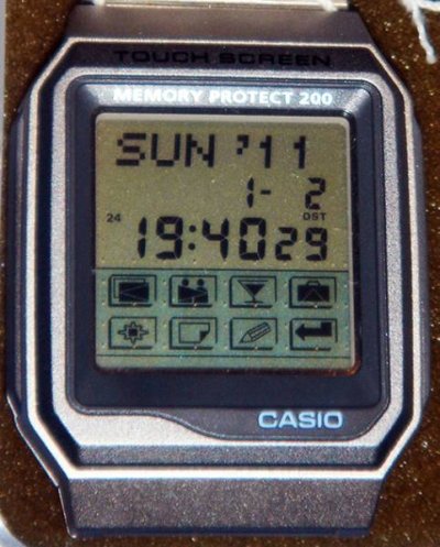 画像1: CASIO DATA BANK Touch Screen VDB-200 データバンク 海外モデル 