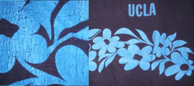 画像1: ビンテージ UCLA 両面ハイビスカス Tシャツ 70s CALIFORNIA
