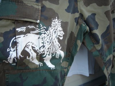 画像1: Jah Lion 8 Pocket Military Pants
