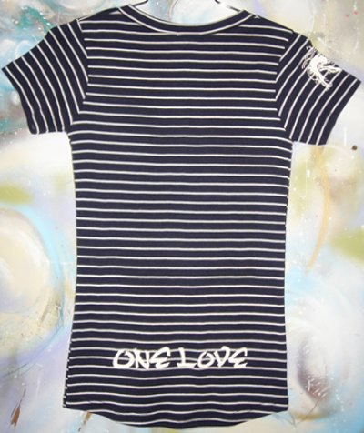 画像3: Jah Lion × One Love Border ポケット Tシャツ