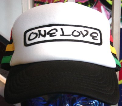 画像2: One Love × Rasta Line Mesh Cap