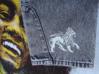 画像3: Jah Lion Denim Riders Pants ライダースパンツ